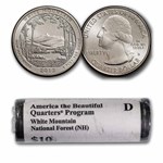 2013-D ATB Quarter White Mountain National Forest 40-Coin Roll BU