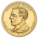 2013-D Woodrow Wilson Presidential Dollar BU
