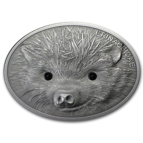 2013 Fiji 1 oz Silver $10 Fascinating Wildlife Hedgehog 2013 Fiji 1 oz Silver $10 Fascinating Wildlife Hedgehog