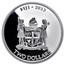 2013 Fiji 1 oz Silver $2 Taku BU