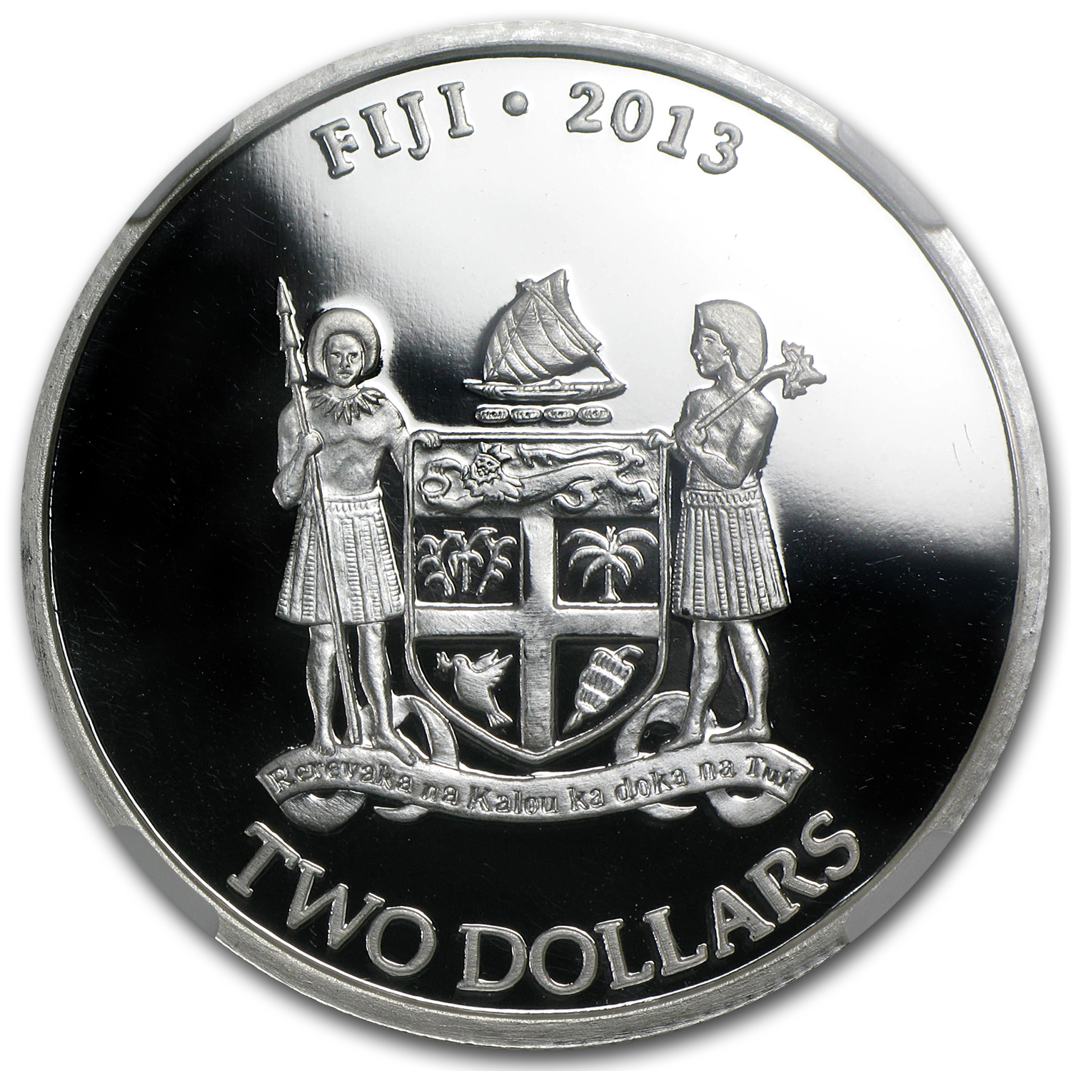 Buy 2013 Fiji 1 oz Silver $2 Taku MS-69 NGC (Early Release) | APMEX
