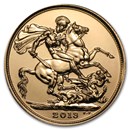 2013 Great Britain Gold Sovereign BU
