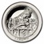 2013 Isle of Man 1 oz Platinum 1 Crown Birth of Christ
