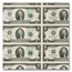 2013 (K-Dallas) $2 FRN CU (Fr#1940-K) 16 Note Uncut sheet