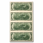 2013 (K-Dallas) $2 FRN CU (Fr#1940-K) 4 Note Uncut sheet