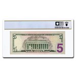 2013 (L-San Francisco) $5 FRN VF-35 PCGS (Fr#1996-L) Solid Serial