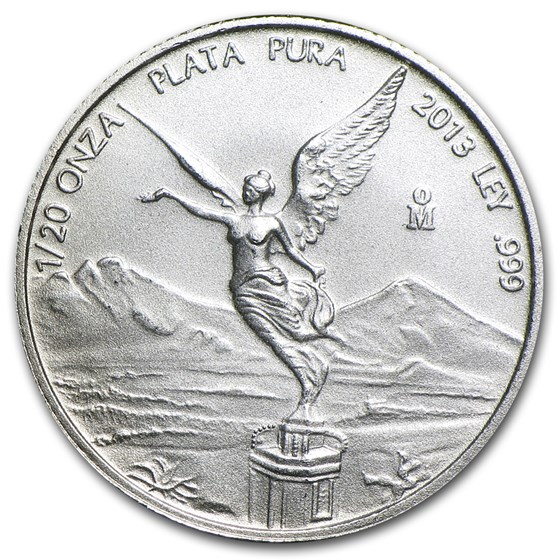 2013 Mexico 1/20 oz Silver Libertad BU 2013 Mexico 1/20 oz Silver Libertad BU