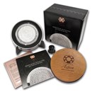 2013 Mexico 1 kilo Silver Aztec Calendar (w/Box & COA)