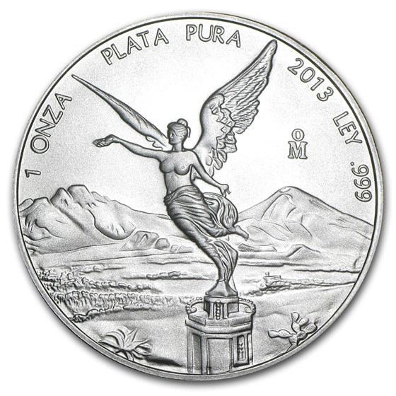 2013 Mexico 1 oz Silver Libertad BU