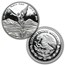 2013 Mexico 5-Coin Silver Libertad Proof Set (1.9 oz, Wood Box)