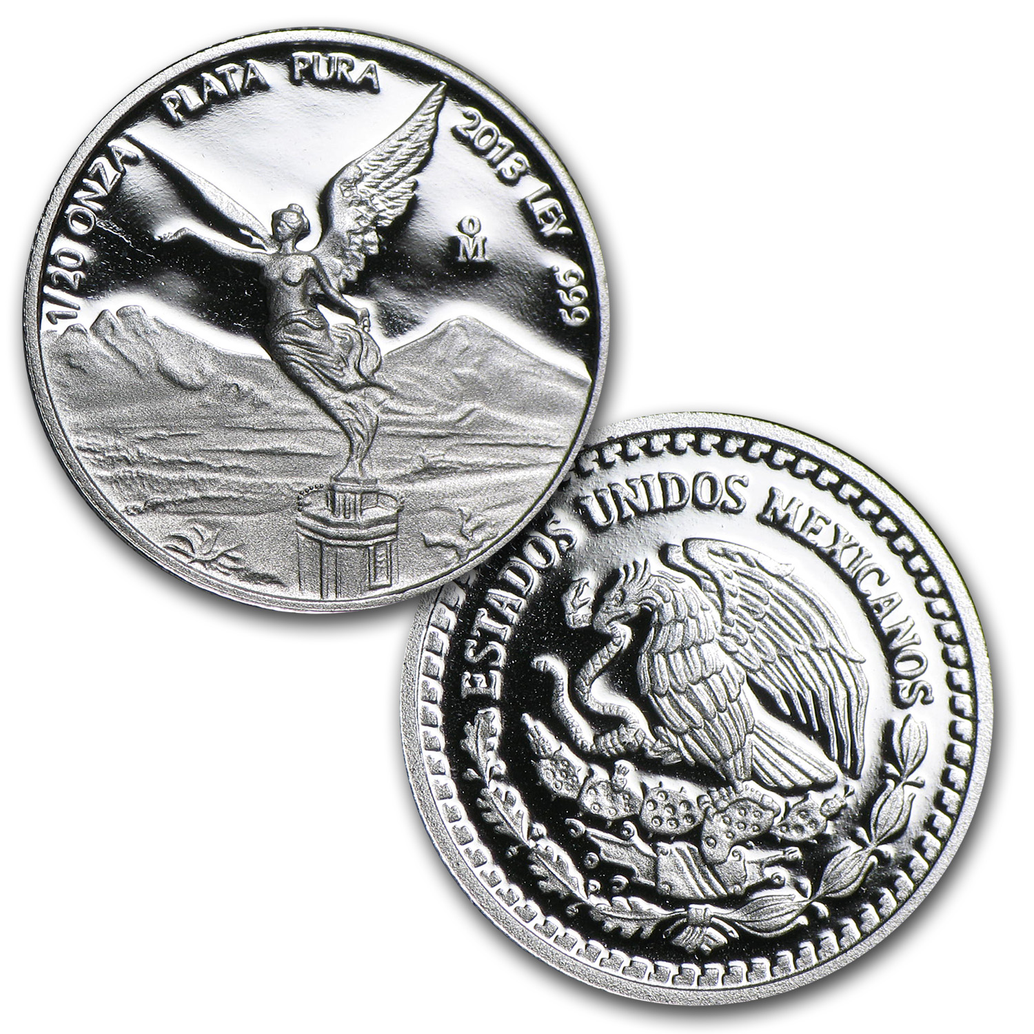 Buy 5-Coin 2013 Mexican Silver Libertad Proof Set (1.9 oz, Wood