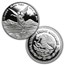2013 Mexico 5-Coin Silver Libertad Proof Set (1.9 oz, Wood Box)