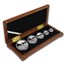 2013 Mexico 5-Coin Silver Libertad Proof Set (1.9 oz, Wood Box)
