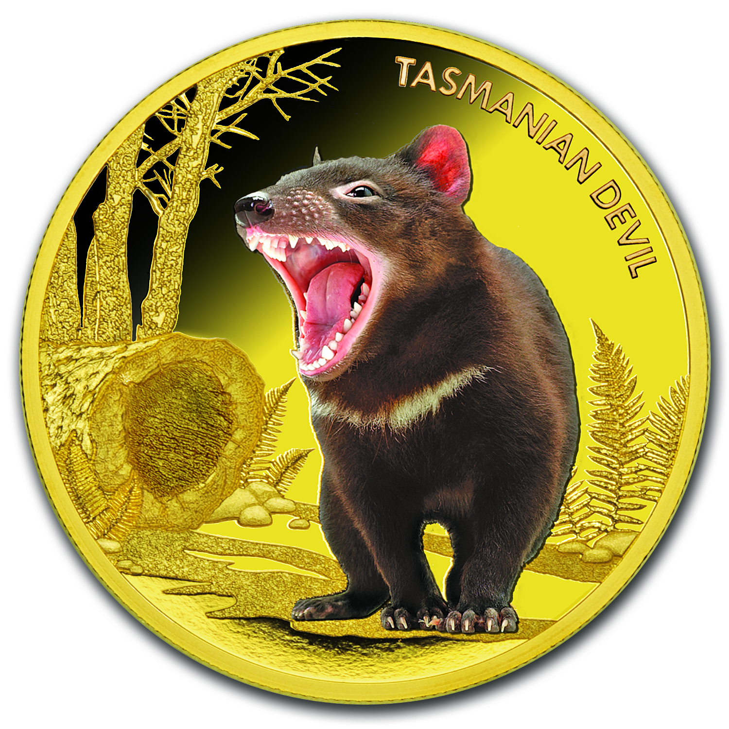 Buy 2013 Niue 1 oz Proof Gold Tasmanian Devil Endangered and