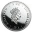 2013 Niue 1 oz Silver 50 Years of Spider-Man (COA Signed-Lee)