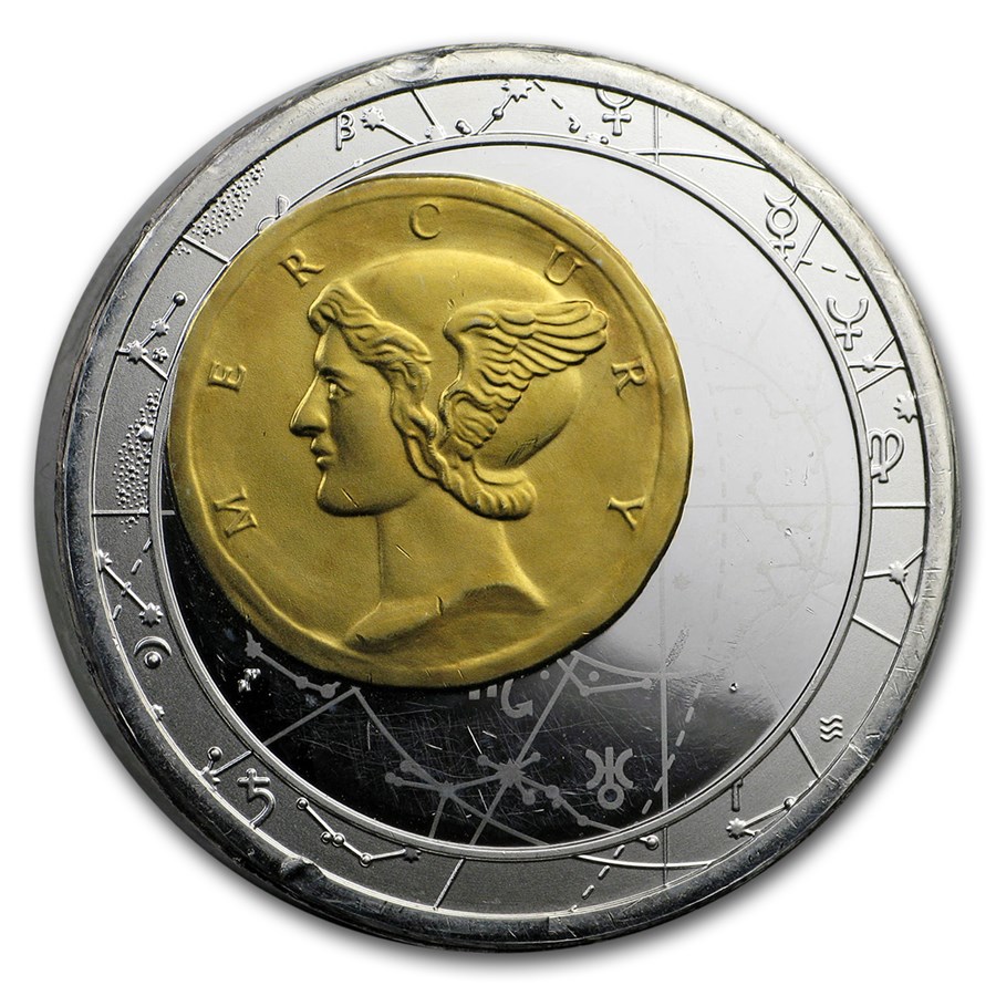 Buy 2013 Niue Fortuna Redux Mercury Proof Cylinder Coin (Abrasion) APMEX