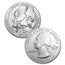 2013-P 5-Coin 5 oz Silver Burnished ATB Set (w/Box & COA)