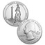 2013-P 5-Coin 5 oz Silver Burnished ATB Set (w/Box & COA)