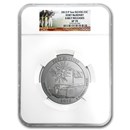 2013-P 5 oz Silver ATB Fort McHenry SP-70 NGC (Early Release)