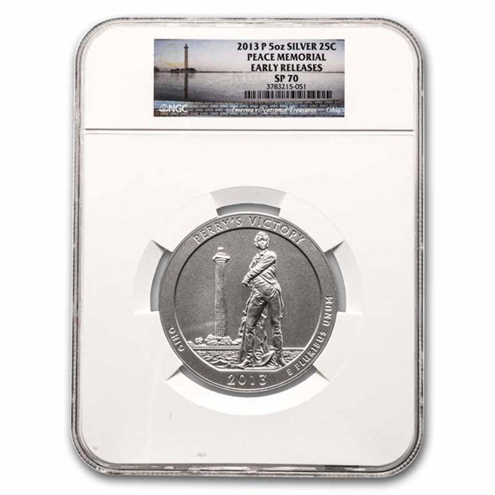 2013-P 5 oz Silver ATB Perry's Victory SP-70 NGC (Early Release) 2013-P 5 oz Silver ATB Perry's Victory SP-70 NGC (Early Release)