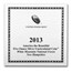 2013-P 5 oz Silver ATB White Mountain (w/Box & COA)
