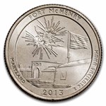 2013-P ATB Quarter Ft. McHenry National Monument 40-Coin Roll BU