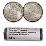 2013-P ATB Quarter Ft. McHenry National Monument 40-Coin Roll BU
