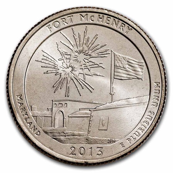 2013-P ATB Quarter Ft. McHenry National Monument/Shrine BU 2013-P ATB Quarter Ft. McHenry National Monument/Shrine BU