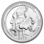 2013-P ATB Quarter Mount Rushmore Memorial 40-Coin Roll BU