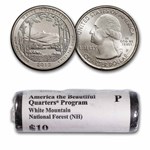 2013-P ATB Quarter White Mountain Forest 40-Coin Roll BU