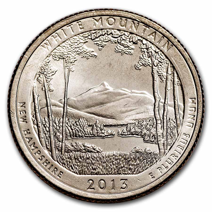 Buy 2013-P ATB Quarter White Mountain National Forest BU  APMEX