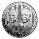 2013-P Five Star General $1 Silver Commem Proof (w/Box & COA)