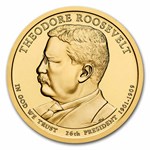 2013-P Theodore Roosevelt 25-Coin Presidential Dollar Roll BU