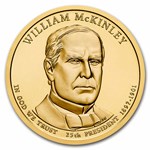 2013-P William McKinley 25-Coin Presidential Dollar Roll BU