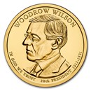 2013-P Woodrow Wilson Presidential Dollar BU