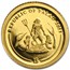 2013 Palau 1/2 gram Gold $1 Marine Life Protection Mandarinfish