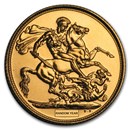 2013-Present Great Britain Gold Sovereign BU (Random Year)