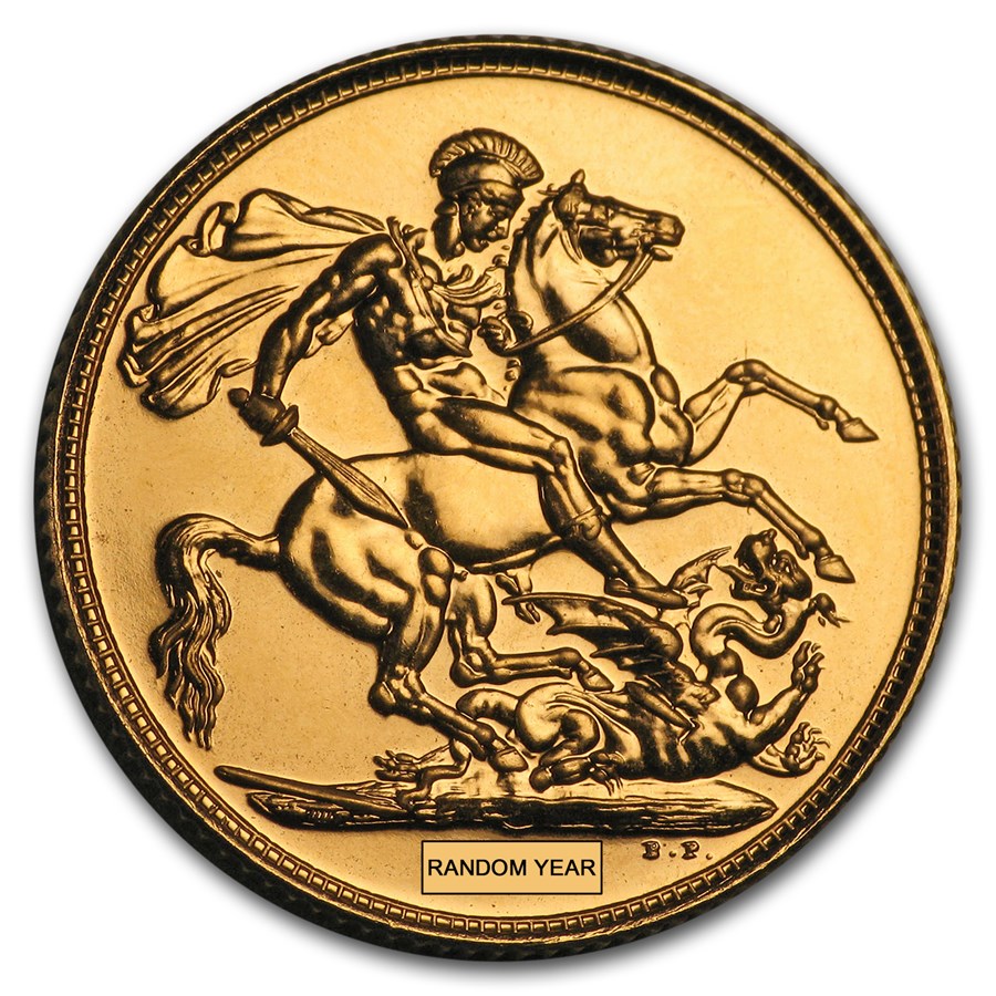 2013-Present Great Britain Gold Sovereign BU (Random Year)