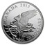 2013 RCM 1 oz Silver $20 The Bald Eagle Returning From the Hunt