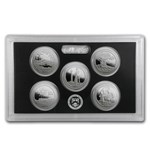 2013-S America the Beautiful Quarters Silver Proof Set