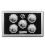 2013-S America the Beautiful Quarters Silver Proof Set