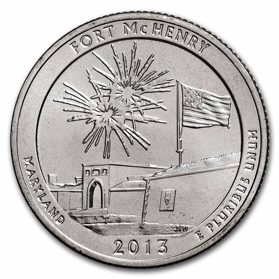 2013-S ATB Quarter Ft. McHenry National Monument/Shrine Proof 2013-S ATB Quarter Ft. McHenry National Monument/Shrine Proof
