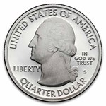 2013-S ATB Quarter White Mountain Proof 40-Coin Roll (Silver)