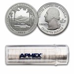 2013-S ATB Quarter White Mountain Proof 40-Coin Roll (Silver)