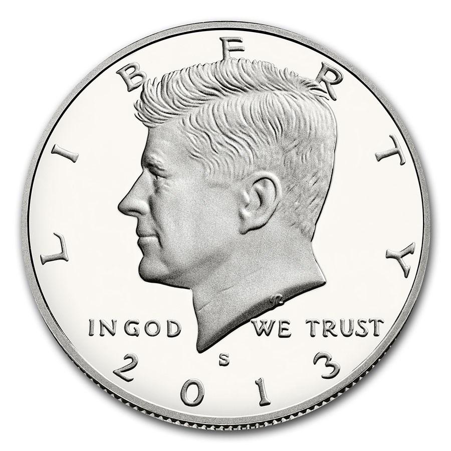 2013-S Kennedy Half Dollar Gem Proof