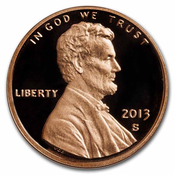 2013-S Lincoln Cent Proof (Red) 2013-S Lincoln Cent Proof (Red)