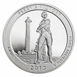 2013-S Quarter ATB Perry's Memorial 40-Coin Proof Roll