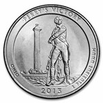 2013-S Quarter ATB Perry's Memorial 40-Coin Roll BU