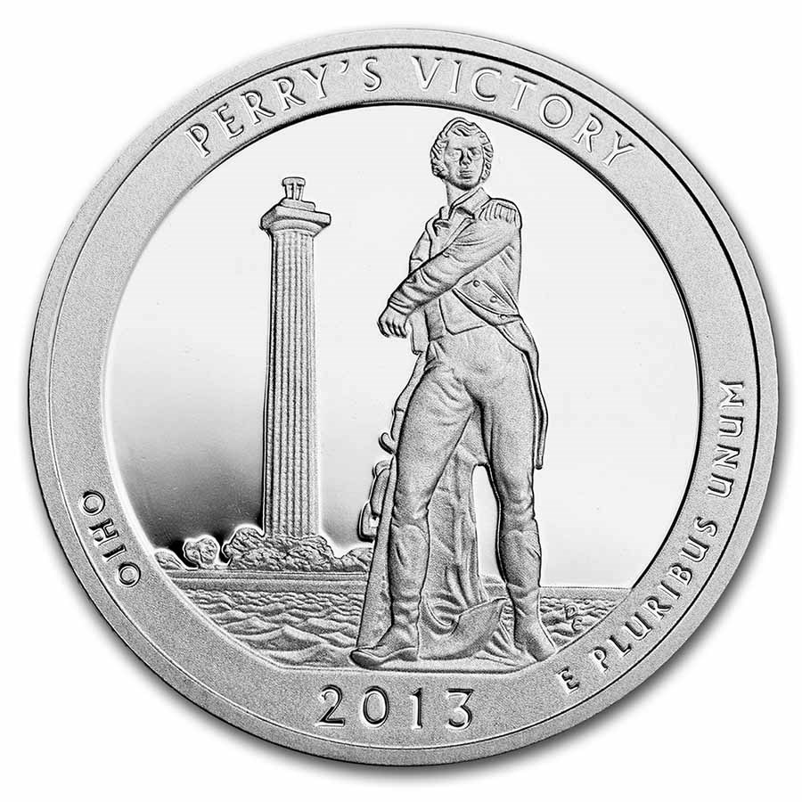 2013-S Quarter ATB Perry's Memorial Proof (Silver)