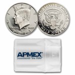 2013-S Silver Kennedy Half Dollar 20-Coin Roll Proof